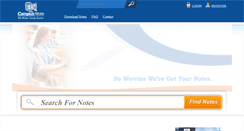Desktop Screenshot of campusnote.com